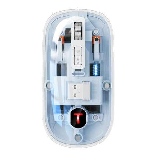 Transparent RGB Gaming Mouse