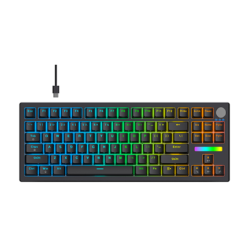 87 keys mechanical keyboard