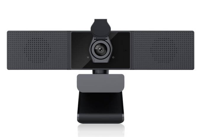 2k Webcam with Built-in Microphone and Speaker for Video Conference and Live Streaming