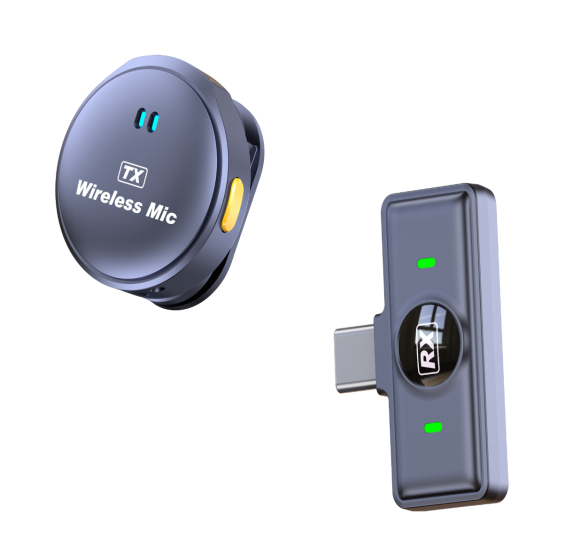 Magnetic suction noise reduction clip-on microphone