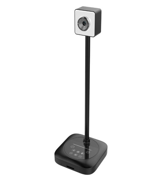 4k Auto Focus Webcam with Fill Light and Slide Switch for Live Streaming